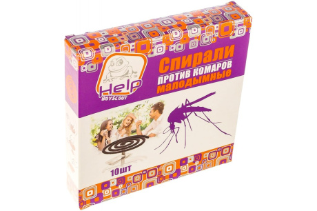 Купить Спирали от комаров б\запаза10шт  HELP 80230 фото №2