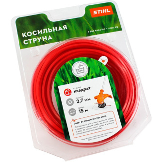 Купить Леска STIHL 2,7*15 квадрат   7028-871-0583 фото №1