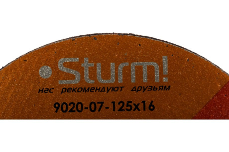 Купить Диск 125мм 1 6мм Sturm 9020-07-125х16 фото №3